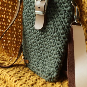 Zöld crossbody táska