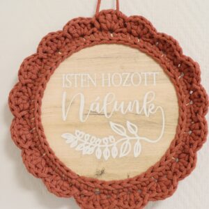 Isten hozott falidísz